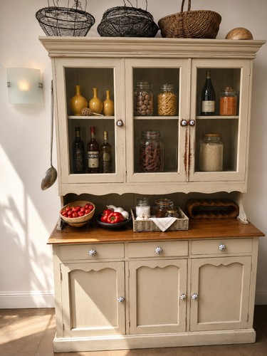 Large rustic farmhouse - farmhouse, kitchen