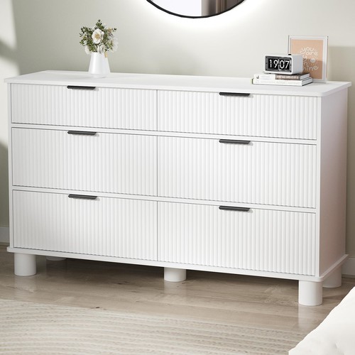 Modern drawer dresser for - 6-drawer,