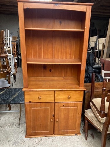 Pine dresser cabinet - pine, cupboard