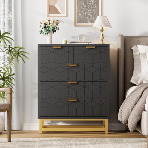Drawer dresser chest modern - 5,