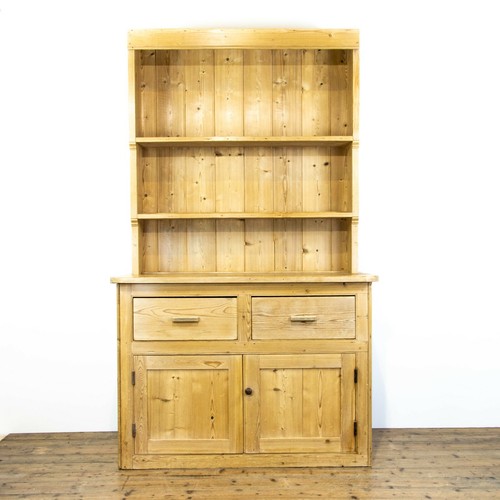 Vintage pine kitchen dresser - vintage,