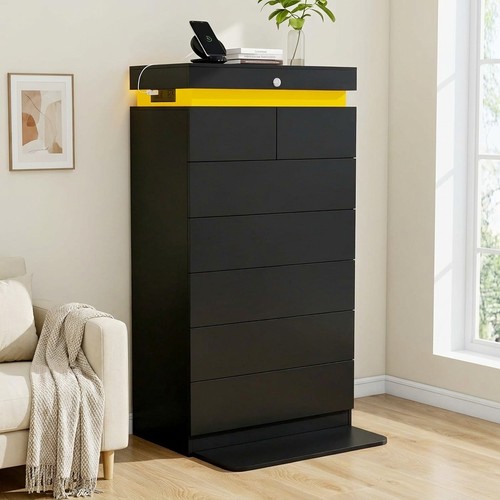 Tall dresser drawer with - 7,