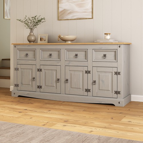 Corona grey sideboard door - grey,