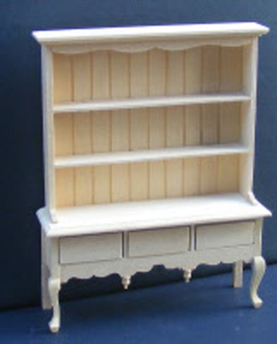 Dolls house queen anne - dolls,
