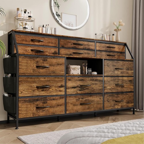 Drawer dresser wide - 14-drawer,