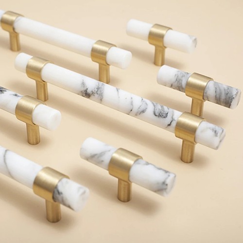 Marble kitchen cabinet pull - cabinet,