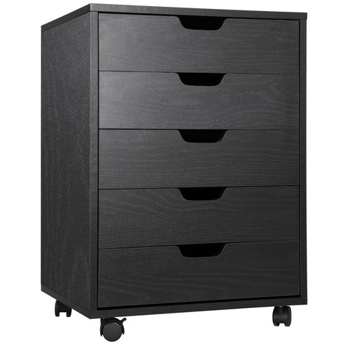 Black dresser for bedroom - black,