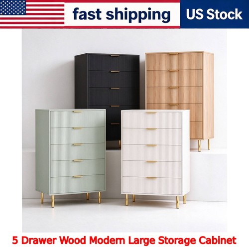 Wood drawer large modern - 5,