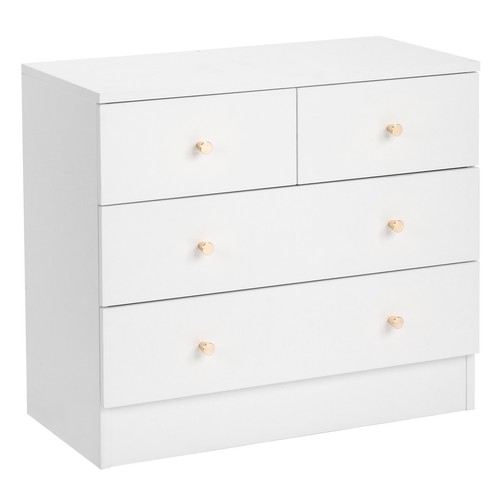 Drawer double dresser - 4-drawer,