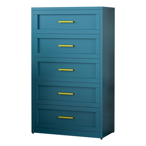 Metal dresser for - dresser, blue