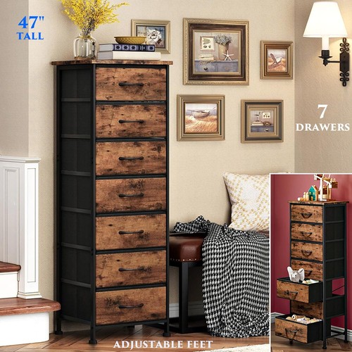 Fabric drawer dresser - 7,