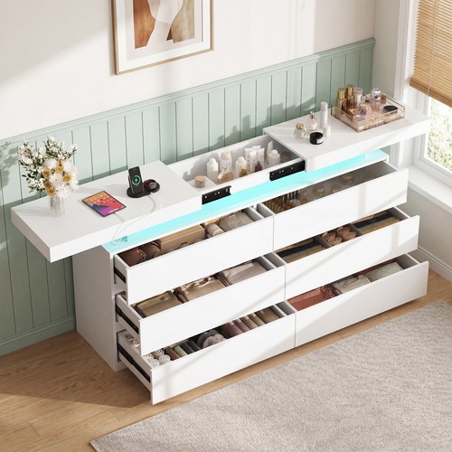 Drawer dresser with - dresser,