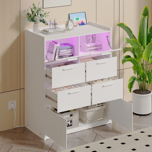 Dresser with led - with, lights